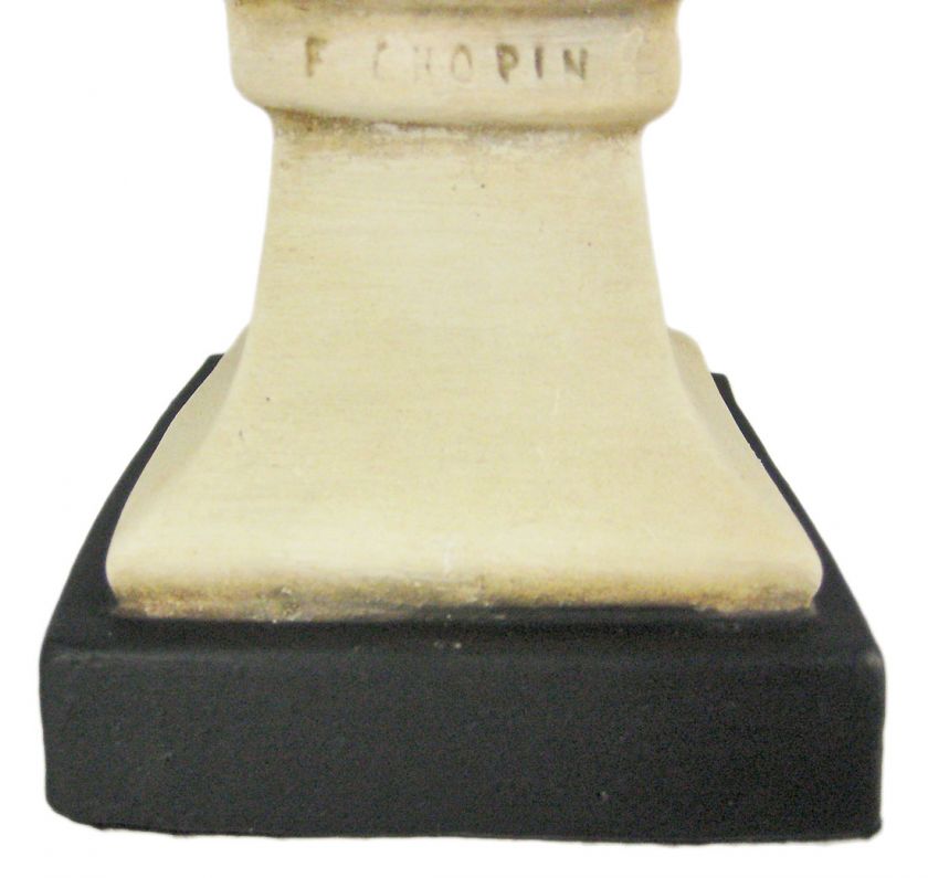 Frederic Chopin Plaster Bust Statue General  