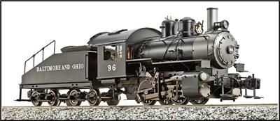 ACCUCRAFT/AML G721 02 B&O 0 4 0 SWITCHER #96 LIVE STEAM TRAIN  