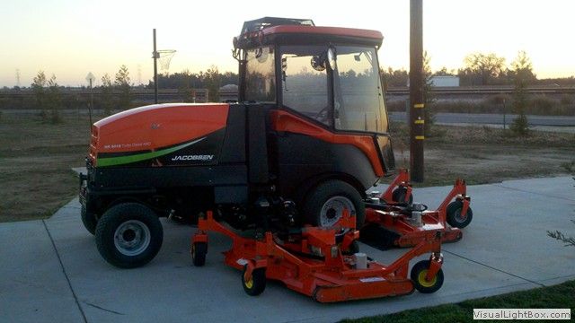   area mower HR9016 Kubota diesel 16ft rotary 4wd WAM park turf  