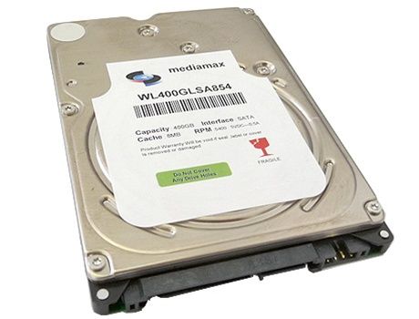 G02 0106 ] White Label 400GB 8MB Cache 5400RPM SATA Notebook Hard 