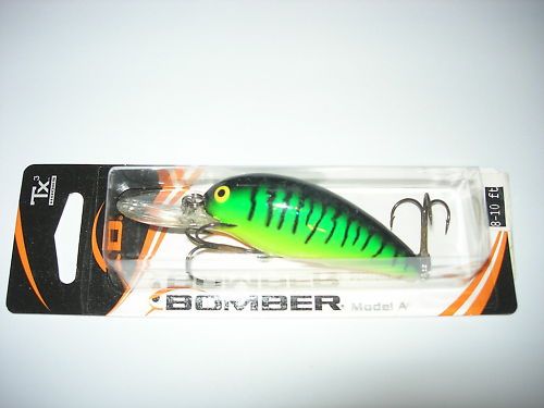 BOMBER MODEL 7A, CHARTREUSE TIGER, NIB, 0396  