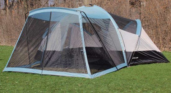 Tahoe Gear Zion 8 Person Family Tent with Screen Porch  