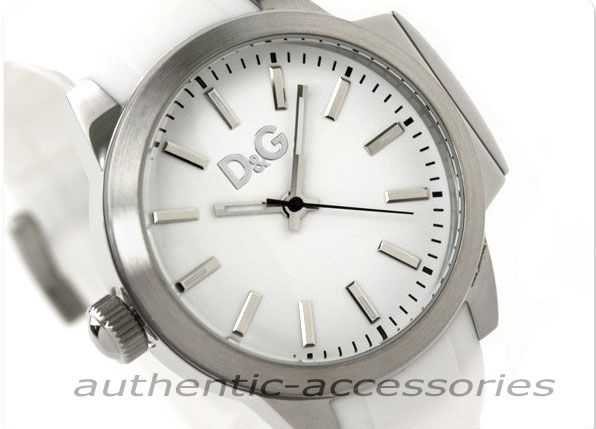 DOLCE GABBANA New Ladies SALT & PEPPER Watch DW0746 White Boxed 