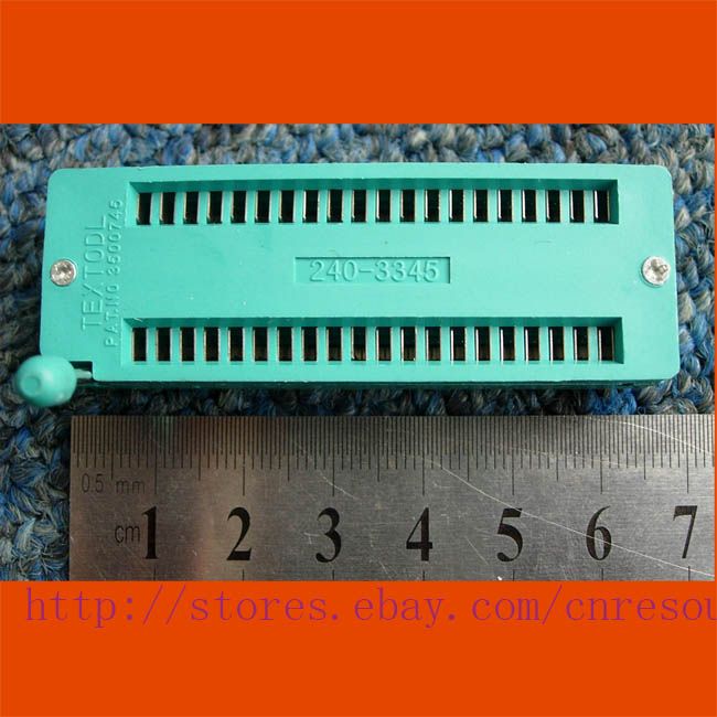 NEW 40 PIN UNIVERSAL ZIF DIP TESTER IC TEST SOCKET  