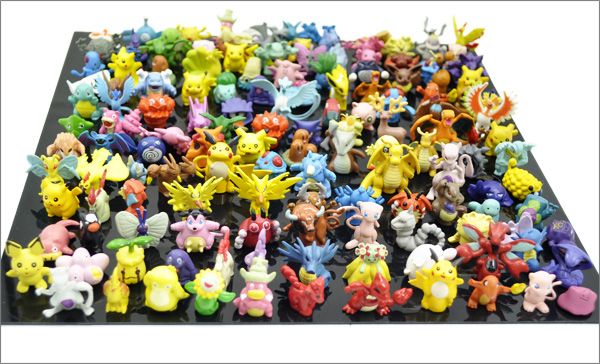 Wholesale Lots 48pcs Pokemon mini random Pearl Figures New  