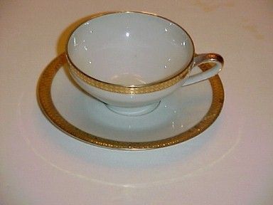 ZEH SCHERZER 006526 DEMITASSE CUP AND SAUCER SET  