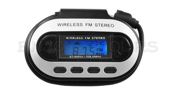 NEW 200 Channels LCD FM Transmitter for /iPod Black  