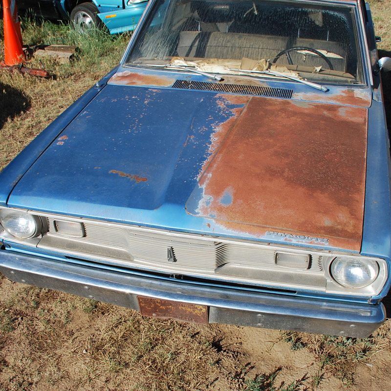 Plymouth Duster Valiant 69 70 71 72 Hood  