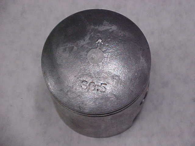 NOS 69 70 SUZUKI TS250 TS 250 PISTON .5 MM OS 2ND OVER  