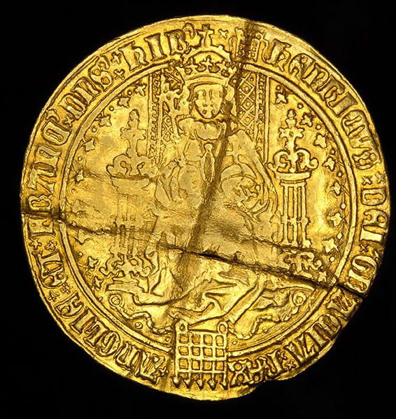 Henry VIII Hammered Gold Sovereign coin, First Coinage  