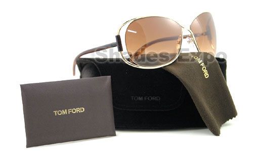 NEW TOM FORD SUNGLASSES TF 156 BROWN EUGENIA 28F TF156  