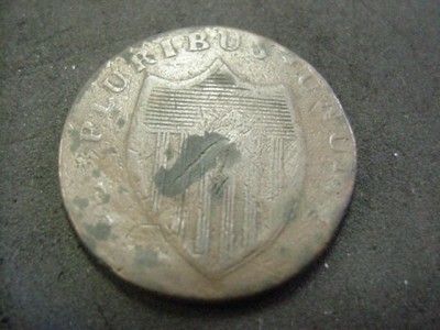 1786 NEW JERSEY COLONIAL COPPER COIN NICE TAKE A LOOK  