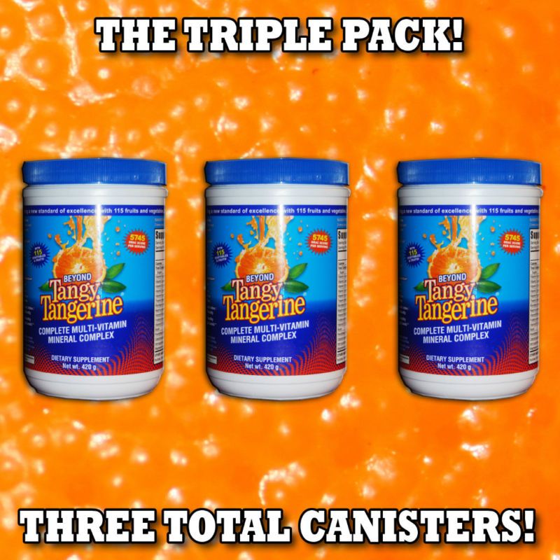 Youngevity Beyond Tangy Tangerine 3 PACK  