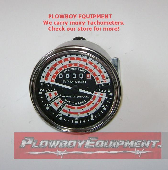 1860063M91 Massey Tachometer MPH 165 175 178 180~8 SPEE  