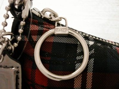 NWT COACH POPPY TARTAN PLAID MULTI GROOVY PURSE CROSSBODY PURSE BAG 