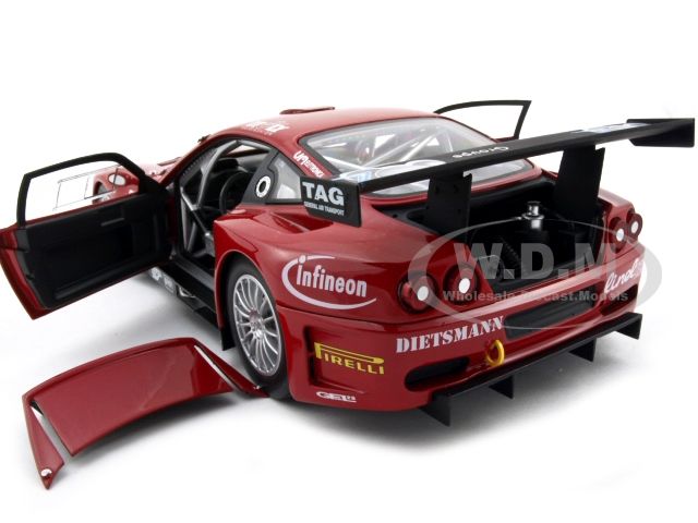 FERRARI 575 GTC TEAM J.M.B. ESTORIL 2003 #9 KYOSHO 1/18  