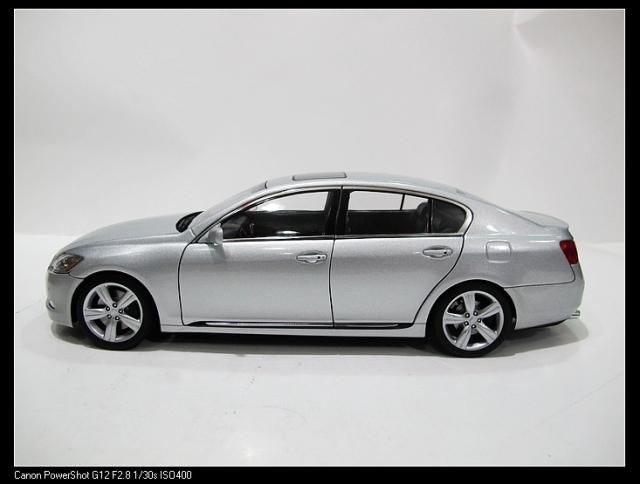 18 AutoArt Lexus GS430 Die Cast Model Silver Color  