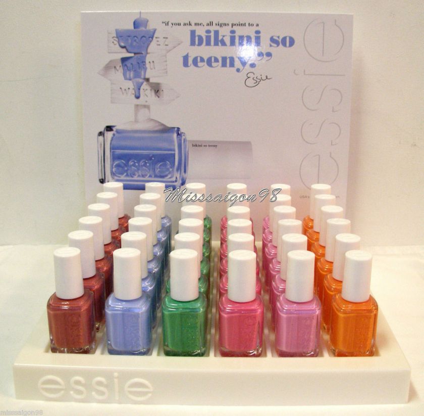 ESSIE SUMMER 2012 BIKINI SO TEENY COLLECTION  VARIETY COLORS 13.5 ml 