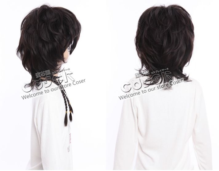 Hitman Reborn Lambo 20Years Cosplay Wig 60Cm  