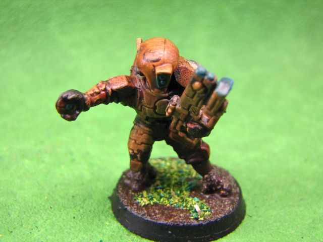 Warhammer 40k Tau Fire Warrior Team (12 Painted Models)  