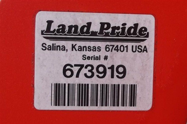 2010 LAND PRIDE RTA 1250 50 3 Point Tiller  Stock #0002397  