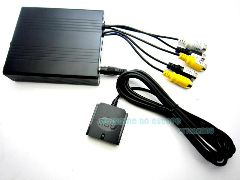 4ch H.264 120fps D1 720*480 G sensor Alarm Linux SD Card Car Video DVR 