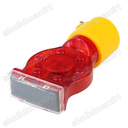 LED Solar Energy Warning Flashing lamp caution light  