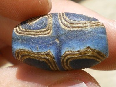 Old Islamic Blue Phoenician Trade Bead  XVth (Egypt)  