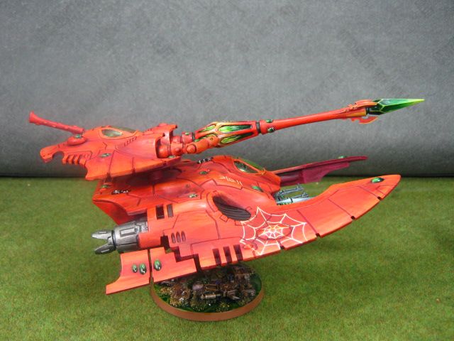 Warhammer DPS painted Eldar Fire Prism CH828  