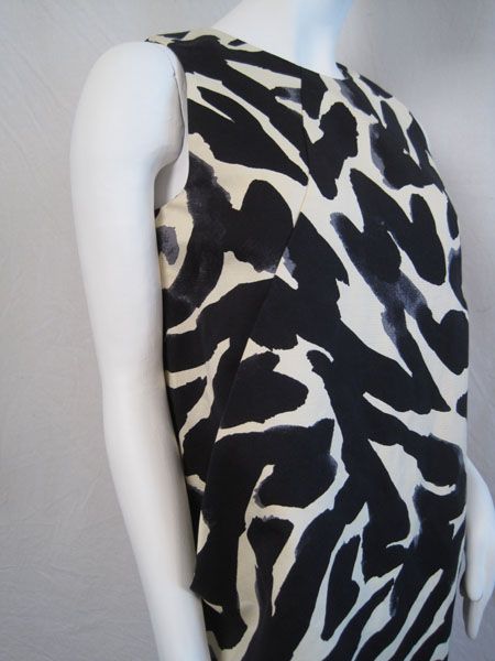 1495 Michael Kors Dress Abstract Print 6 S #0006LU  