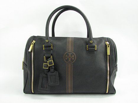 Tory Burch Roslyn Satchel Black USED $395  