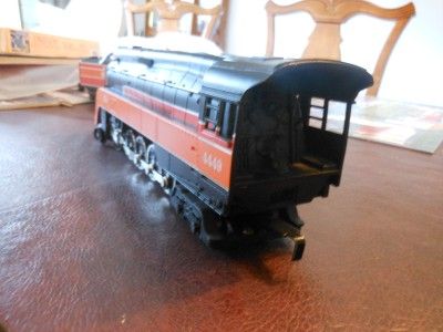 MTH SP 4449 DAYLIGHT STEAM ENGINE/TENDER NOT RUNNING  