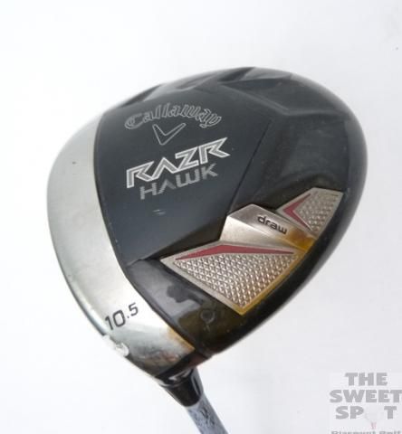 LH Callaway Golf RAZR Hawk Draw 10.5° Driver Seniors Left Hand  