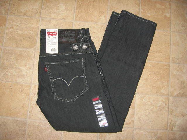 NWT MENS LEVIS 511 SKINNY JEANS DARK INDIGO  