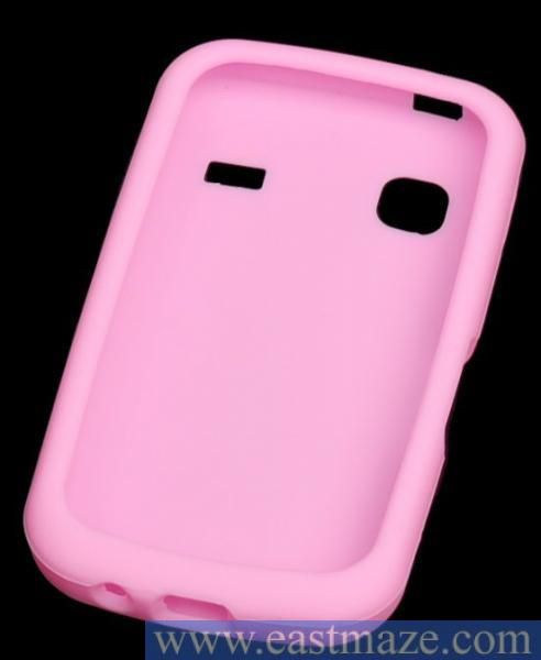 Silicone Case Skin Cover for Samsung Galaxy GIO GT S5660 (Pink)  