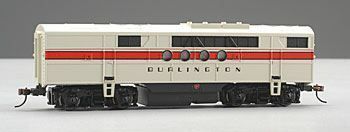 Bachmann FT B CB&Q 8 whl dr w/DCC HO  