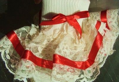 OFF WHITE OVER THE TOP FRILLY LACE DRESSY SOCKS TODDLER GIRL PAGEANTS 