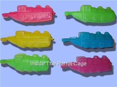 PLASTIC TRAIN WHISTLES KIDS PARTY FAVOR BIRD TOY PART  