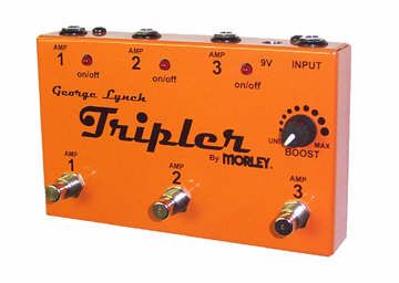 Morley Tripler George Lynch Tripler ABY Combiner Pedal  