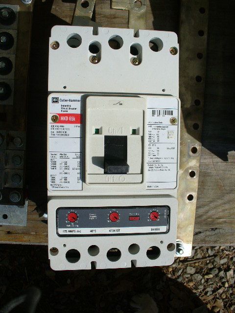 Cutler Hammer HKD65K 400A Circuit Breaker Cat# HKD3400  