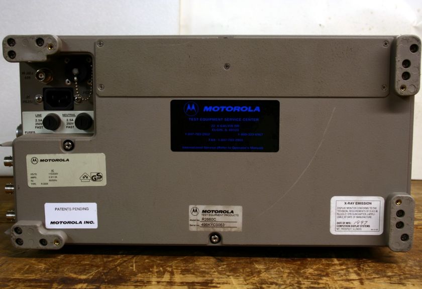 Motorola General Dynamics R2660C iDEN Digital R2660 COM  