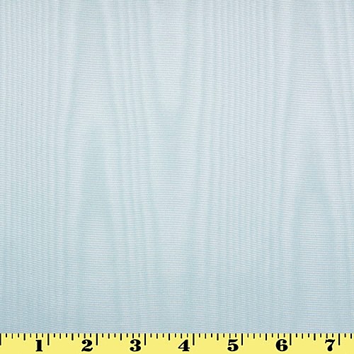 Taffeta Moire Acetate Fabric Blue  