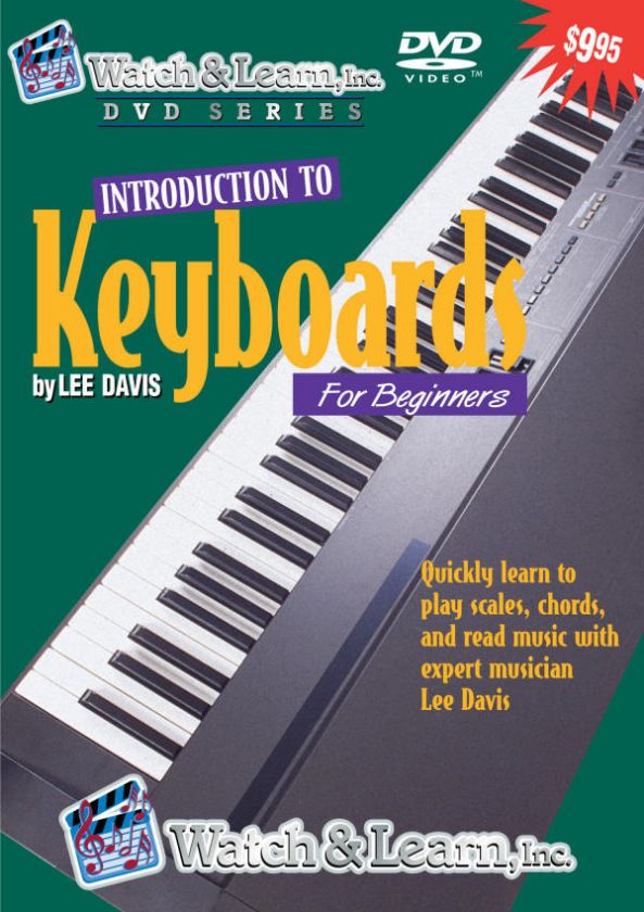 Beginners KEYBOARD PRIMER Instruction Book CD DVD Set  