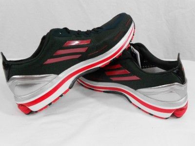 Adidas Adizero F50 Runner M Mens US 11 Black Red Silver Running 