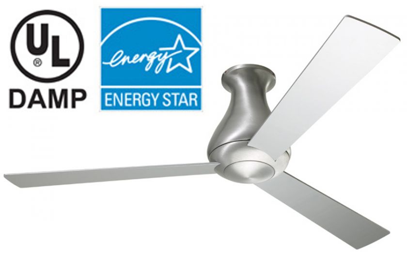 MODERN FAN COMPANY 52 ALTUS HUGGER FLUSH CEILING FAN  