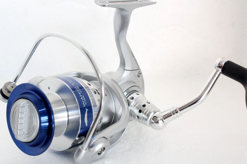 AJIKING WAHOO WH4500 Silver Blue SPINNING REEL New  