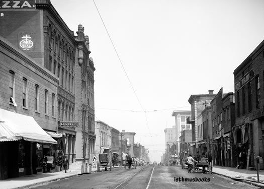 Washington Street Shops Drug Stores Vicksburg MS 1910 photo  