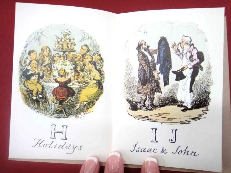 1835 COMIC ALPHABET BOOK british NEWER PRINT  