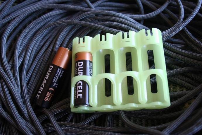 POWERPAX EDC AA/123A Battery Caddy *get1FREE 4 Jetbeam  