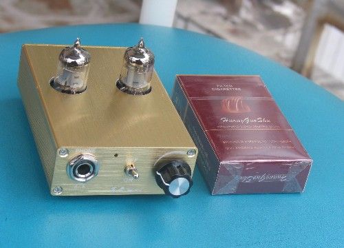 2pcs 6J1 tube headphone preamplifier  12  